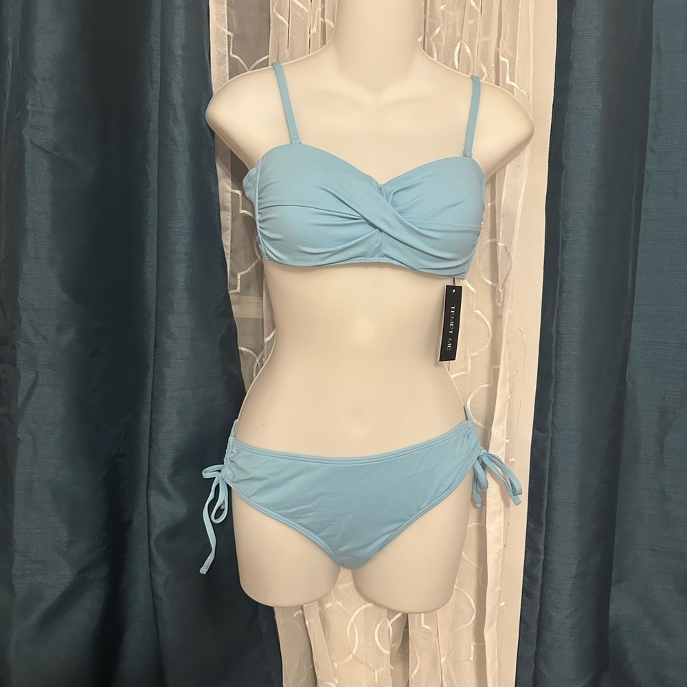 Adore Me Blue Classic Bikini Set